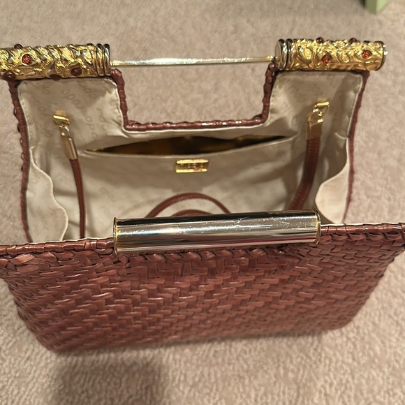 Vintage Rodo Wicker Clutch